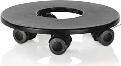 Lechuza Rolluntersetzer Blumentopfuntersetzer rund 31cm schwarz