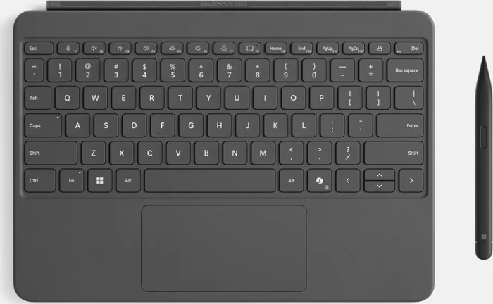 Microsoft Surface Pro 12" Keyboard Slim Pen 2 Bundle mit Copilot-Taste, Schiefer, DE