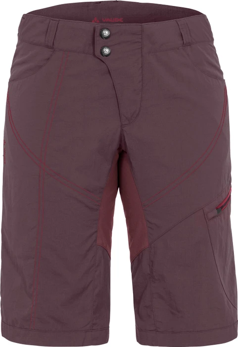Vaude Tamaro Shorts Fahrradhose kurz raisin (Damen)