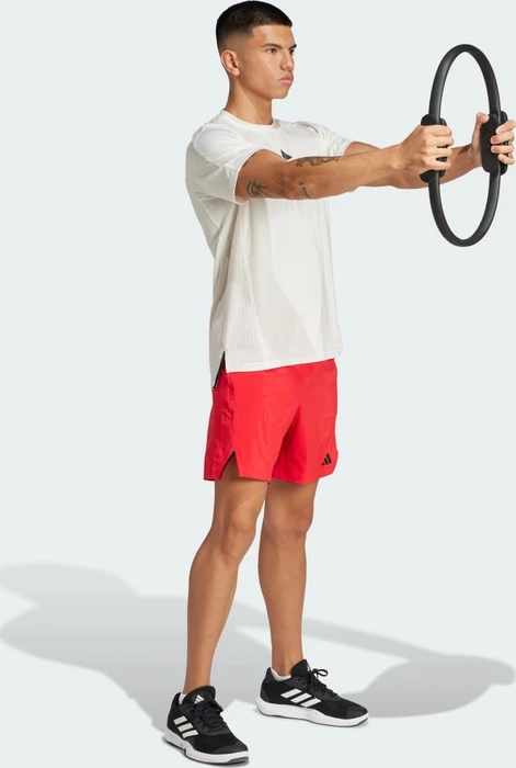 adidas Designed for Training Workout Trainingshose kurz pure ruby (Herren)