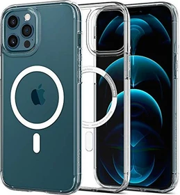 Spigen Ultra Hybrid (MagFit) für Apple iPhone 12/12 Pro weiß