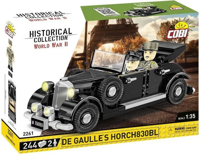 Cobi Historical Collection WW2 De Gaulle's Horch830BL