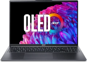 Acer Swift Go 16 OLED SFG16-72-59VS, Steel Gray, Core Ultra 5 125U, 16GB RAM, 1TB SSD, DE