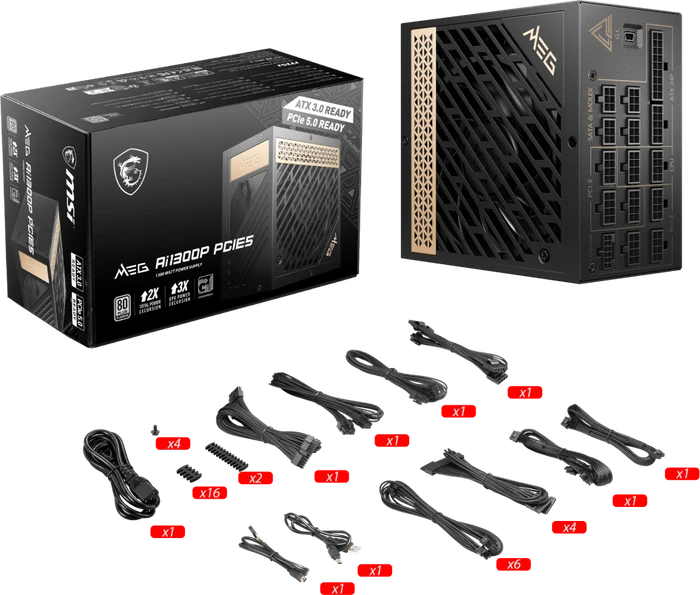 MSI MEG Ai1000P PCIE5 1000W, ATX 3.0