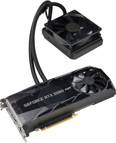 EVGA GeForce RTX 2080 SUPER XC Hybrid Gaming, 8GB GDDR6, HDMI, USB-C, 3x DP