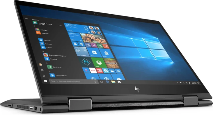 HP Envy x360 15-cp0004ng, schwarz, Ryzen 7 2700U, 8GB RAM, 256GB SSD, DE