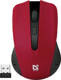 Defender Accura MM-935 Wireless Optical Mouse rot, USB (52937)