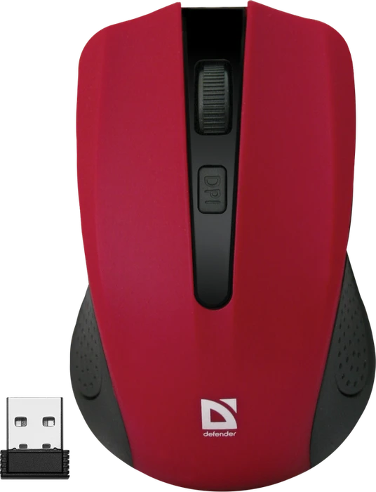 Defender Accura MM-935 Wireless Optical Mouse rot, USB