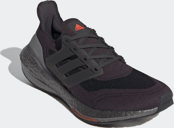 adidas Ultraboost 21 carbon/solar red (Herren)