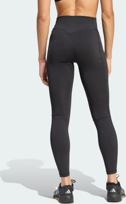 adidas Optime Workout Full Length Tights Hose lang schwarz (Damen) (KA0186) – Bild 3 von 7