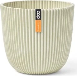 Capi Made with groove Blumentopf 29.5cm sägemehl beige