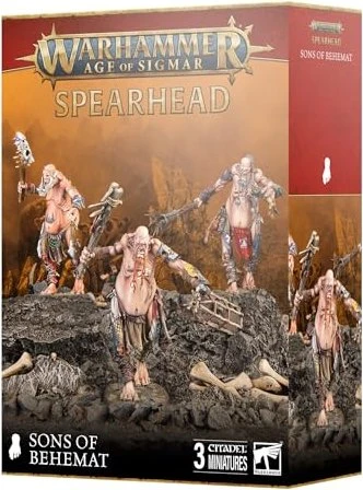 Games Workshop Warhammer Age of Sigmar - Sons of Behemat - Mancrusher Gargants