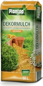 Plantop Rindenmulch Dekor 10-40mm goldgelb, 50l