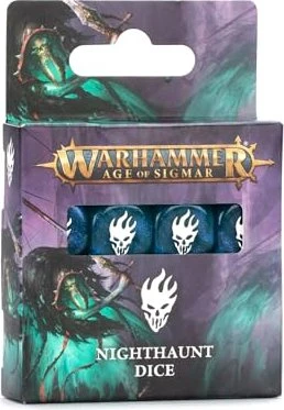 Games Workshop Warhammer Age of Sigmar Würfelset: Nighthaunt 2025