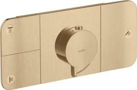 Hansgrohe Axor One Thermostat mit 3 Ventilen brushed bronze