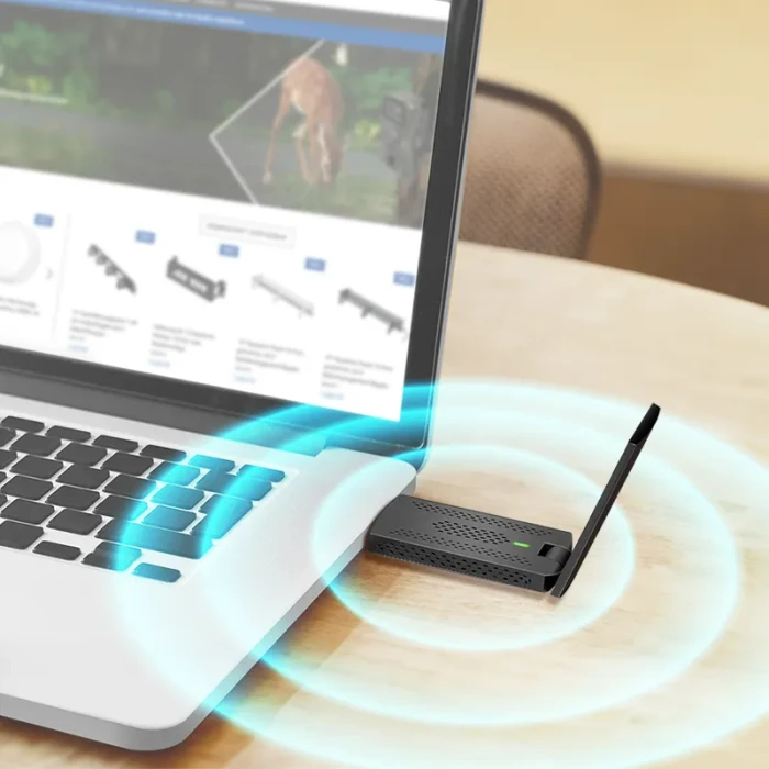 LogiLink Wi-Fi 6E WLAN Adapter, 2.4GHz/5GHz/5.8GHz WLAN, USB-A 3.0 [Stecker]