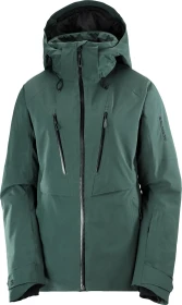 Salomon Brilliant Skijacke green gables (Damen)