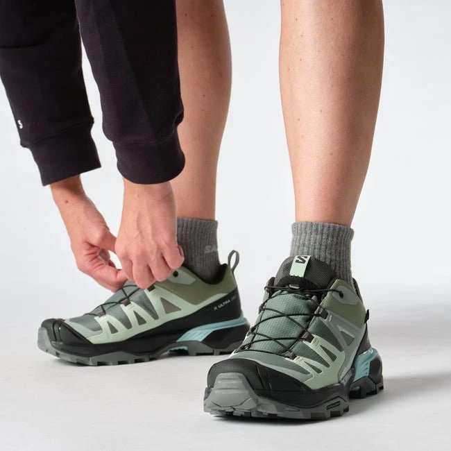 Salomon X Ultra 360 GTX sedona sage/black/sea foam (Damen)