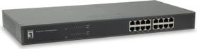 LevelOne GSW Rackmount Gigabit Switch, 16x RJ-45 (GSW-1657 / 524718)