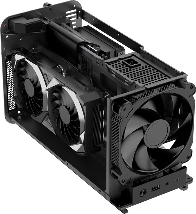 Jonsbo V11, silber, Mini-ITX