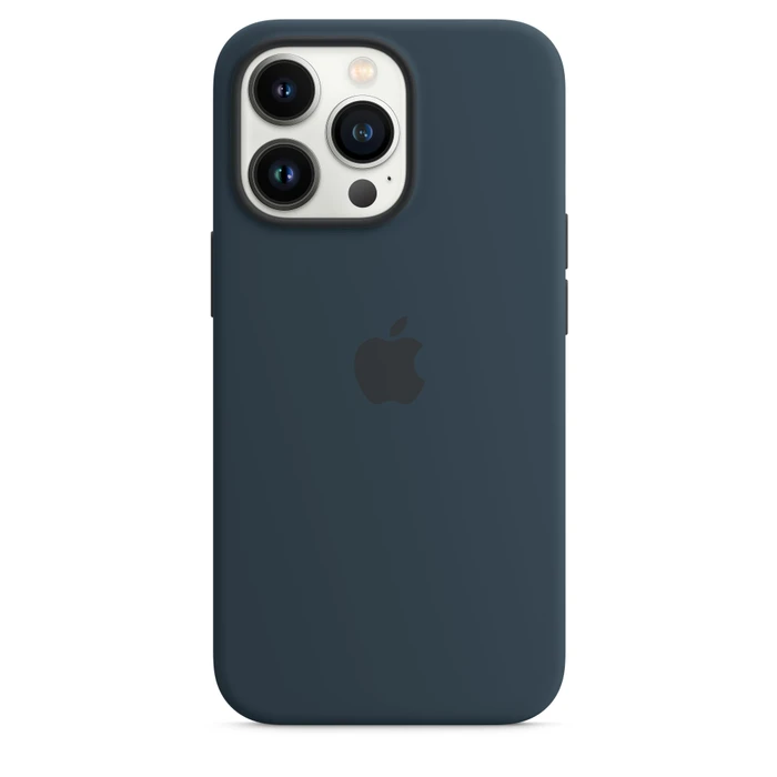 Apple Silikon Case mit MagSafe für iPhone 13 Pro abyssblau