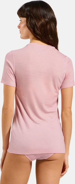 Odlo Natural Merino 160 Baselayer Funktionsshirt kurzarm hyper pink (Damen)