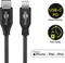Wentronic Goobay Lightning/USB-C Lade- und Synchronisationskabel 0.5m Retail Polybag schwarz Vorschaubild