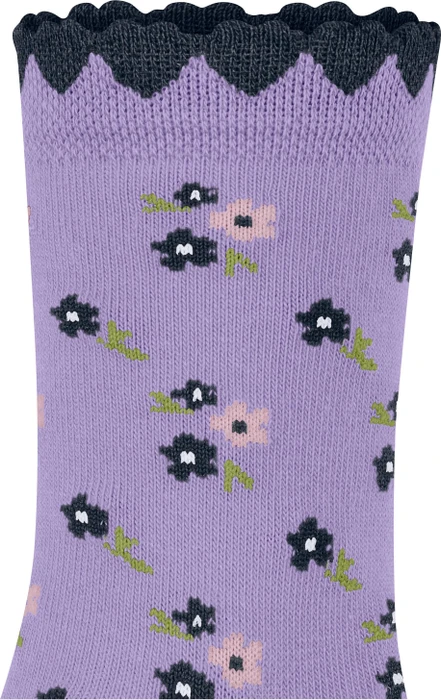 Falke Ditsy Flowers Socken light lilac (Junior)