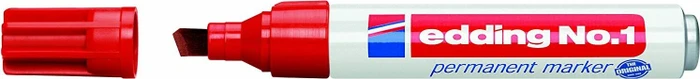 edding 1 Permanentmarker rot, 10er-Pack