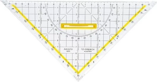 Aristo TZ-Dreieck 25cm, transparent
