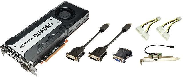 PNY Quadro K6000, 12GB GDDR5, 2x DVI, 2x DP