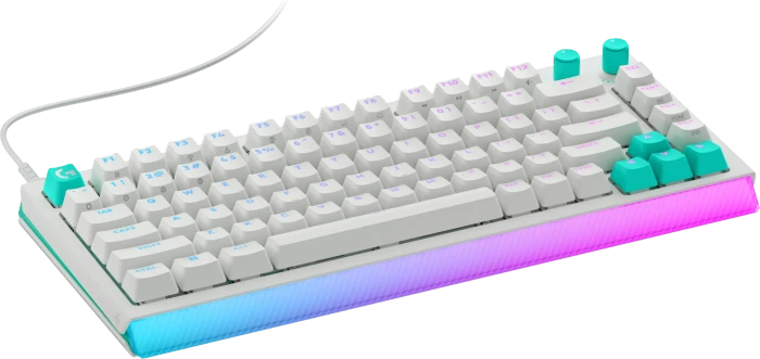 Logitech G512 X 75 TMR, weiß, Dual-Swap analog/mechanisch, taktil, USB, DE