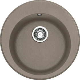 Franke Pamira ROG 610-41 Einbau Becken mittig cashmere