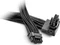 be quiet! 12V-2x6 Kabel, 12V-2x6 / 12VHPWR 90° REVERSED Cable PCI-E, 1x 16-Pin PCIe 5.1 Stecker auf 16-Pin PCIe 5.1 Stecker, schwarz, 90° gewinkelt, 70cm Vorschaubild