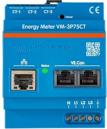 Victron Energy Energy Meter VM-3P75CT, 3 phasen, max. 85A/phase