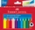 Faber-Castell Wachsmalkreide Dreikant, 12 Farben (120010)