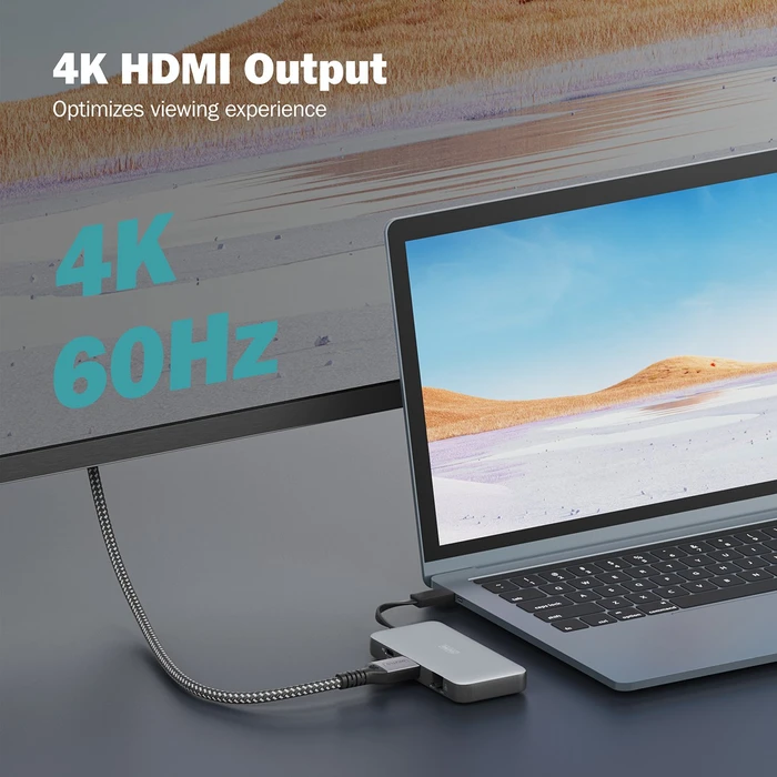 Digitus USB-C Travel Docking Station 7-Port , USB-C 3.0 [Stecker]