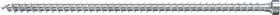 fischer PowerFull FPFII CHTF 8.0x260 BC 50 Vollgewindeschraube, 8x260mm, 50 Stück