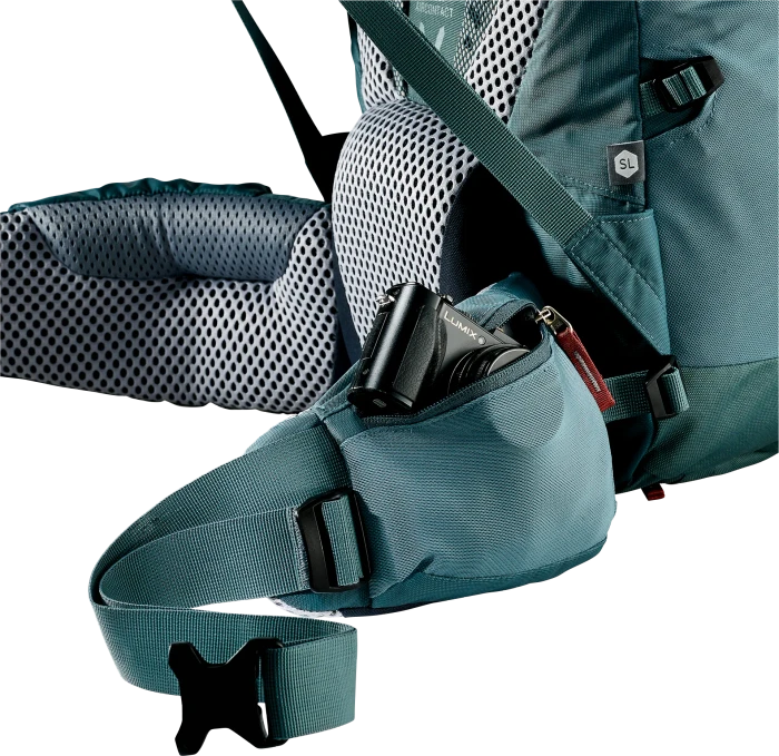 Deuter Aircontact 40+10 SL Modell 2021 redwood/teal (Damen)