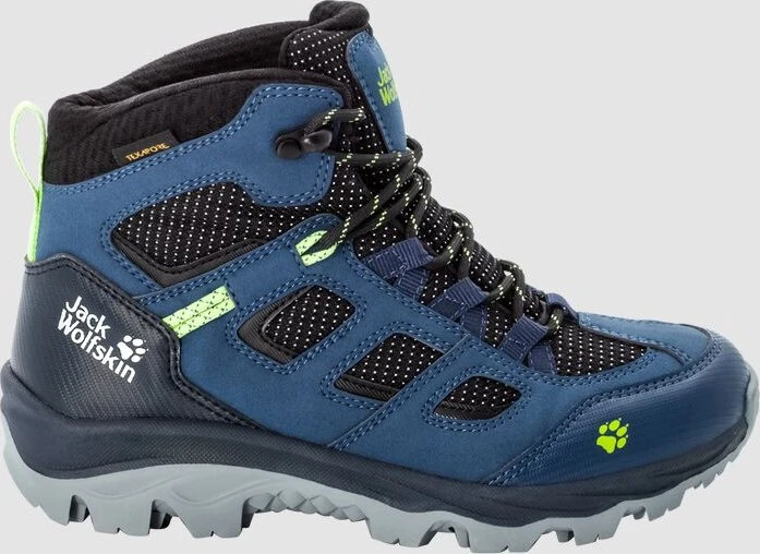 Jack Wolfskin Vojo Texapore Mid dark blue/lime (Junior)