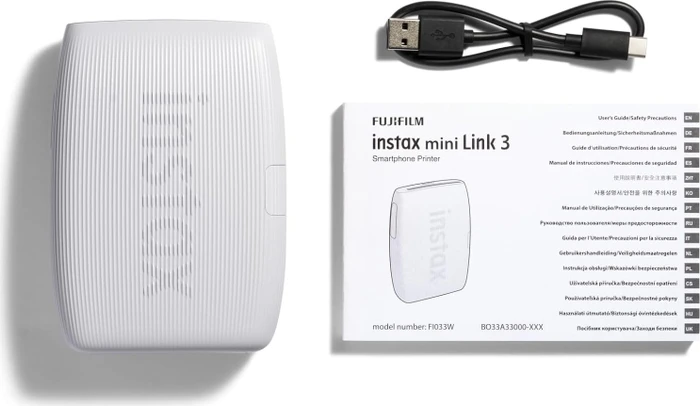Fujifilm instax mini Link 3 clay-white