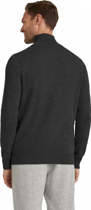 Falke Luxury Troyer Pullover schwarz (Herren)