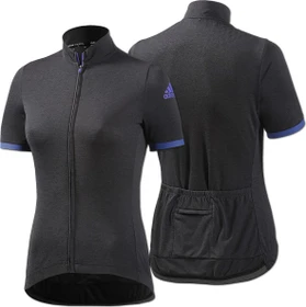 adidas Supernova Climachill Trikot kurzarm black mel/night flash (Damen)