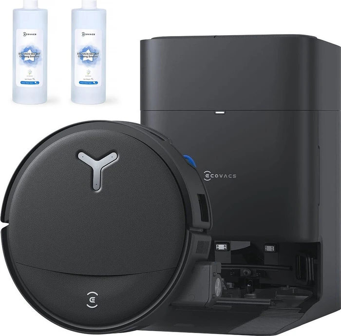 Ecovacs Deebot T80S Omni Saug-/Wischroboter schwarz inkl. Absaug-/Reinigungsstation