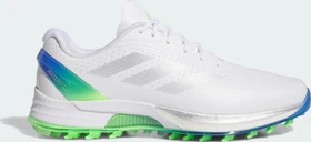 adidas Adizero ZG Spikeless Golf cloud white/silver metallic/lime burst (Herren)