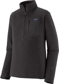 Patagonia R1 Air Fleece Zip-Neck Pullover schwarz (Herren)