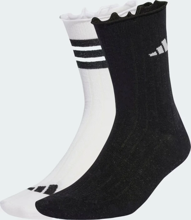 adidas Glow Socken white/black/grey one, 2 Paare (Damen)