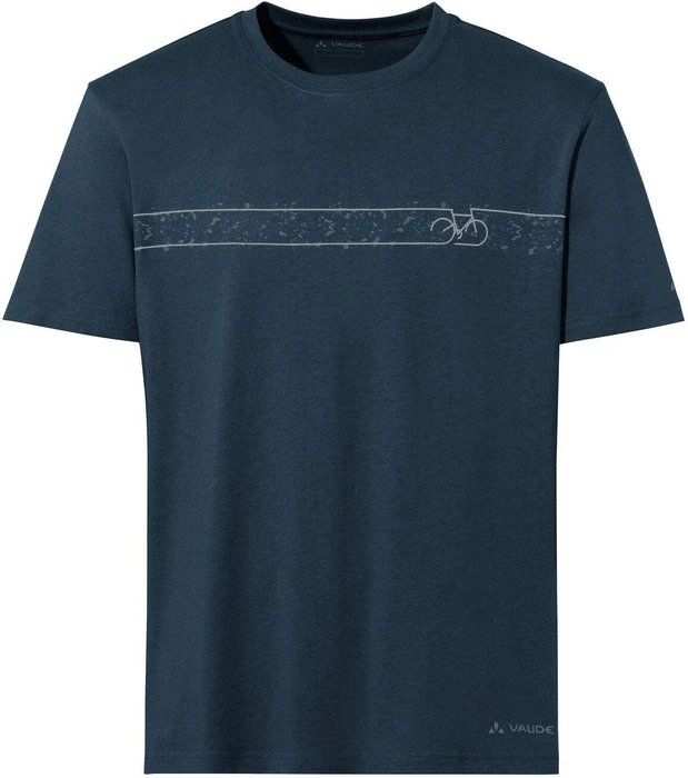 Vaude Cyclist V Funktionsshirt kurzarm dark sea/blue (Herren)