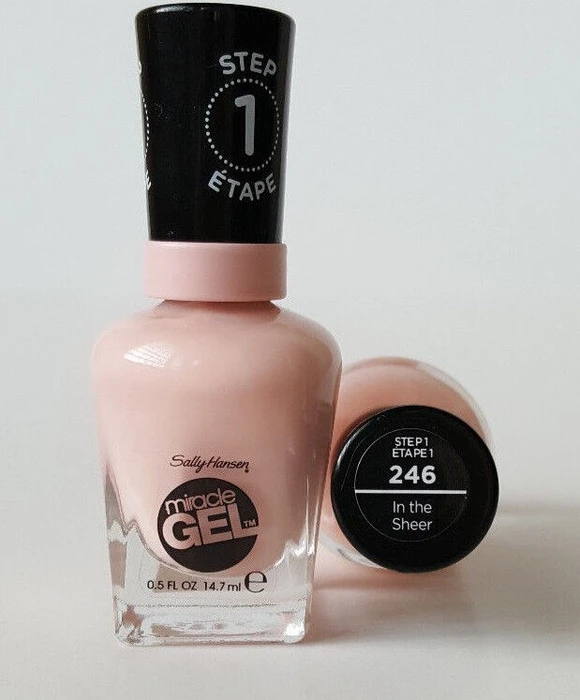 Sally Hansen Miracle Gel Nagellack 246 in the sheer, 14.7ml