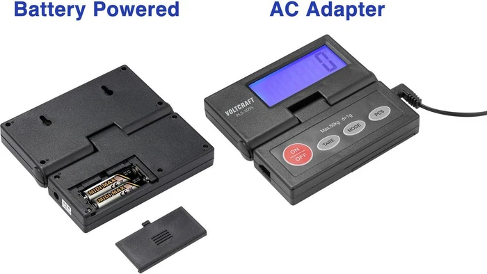 Voltcraft VC-15445055, Plattformwaage, 50kg, 1g